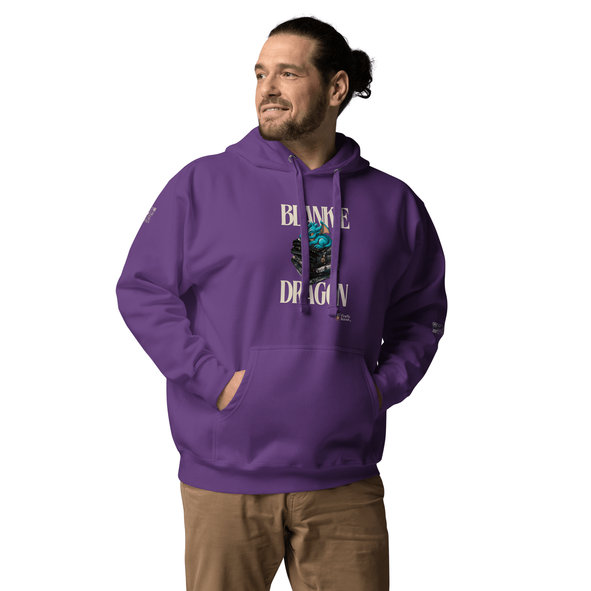 Blankie Dragon Supersoft Hoodie - FireflyBazaarTX