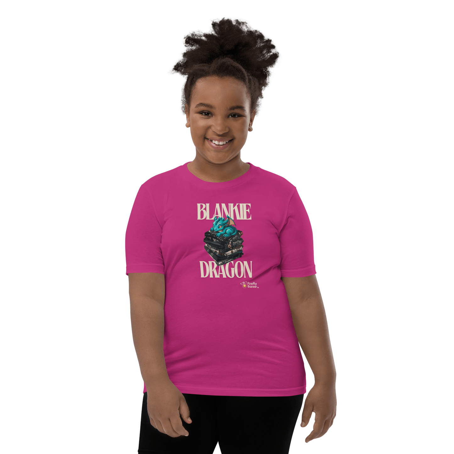 Blankie Dragon Youth T-Shirt - FireflyBazaarTX