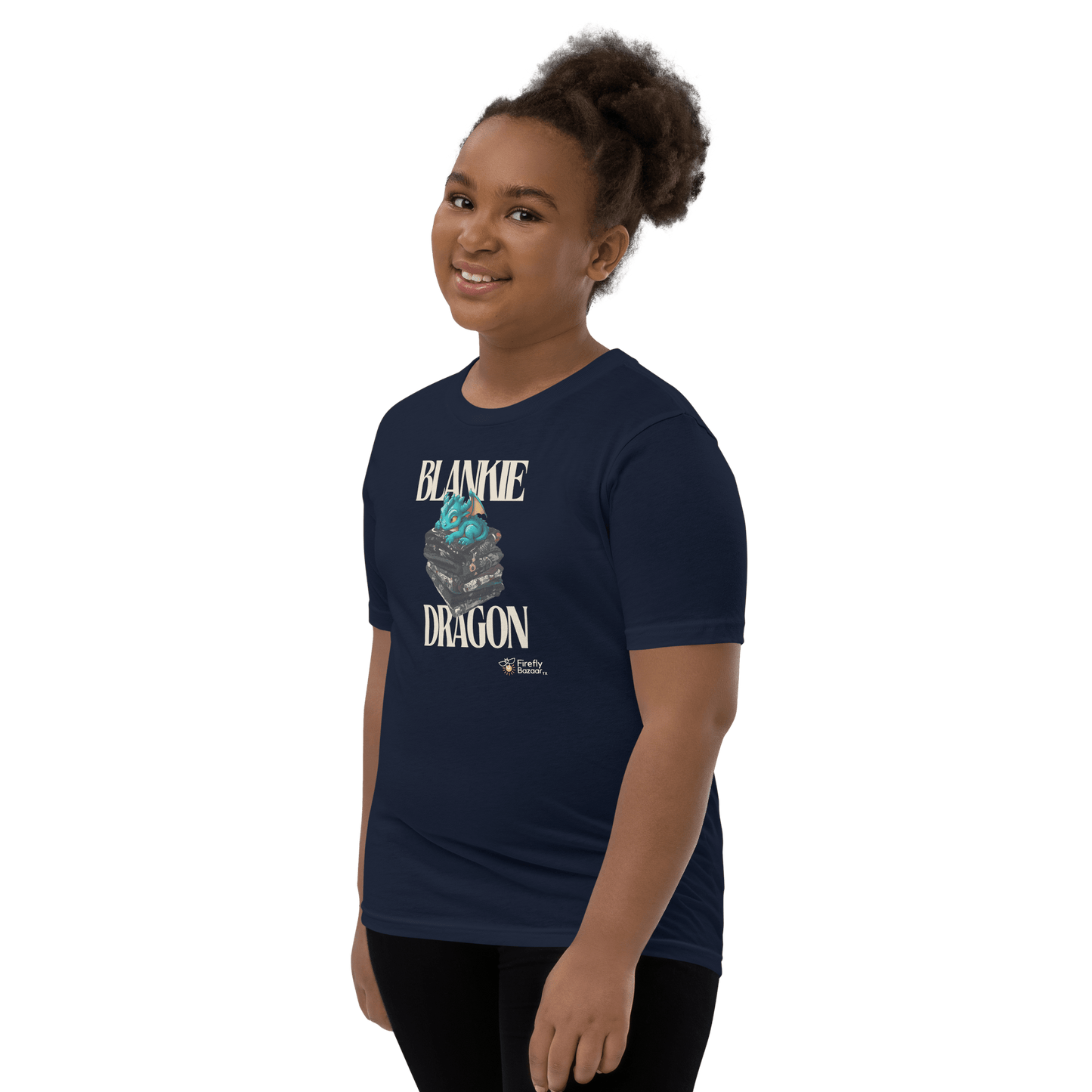 Blankie Dragon Youth T-Shirt - FireflyBazaarTX