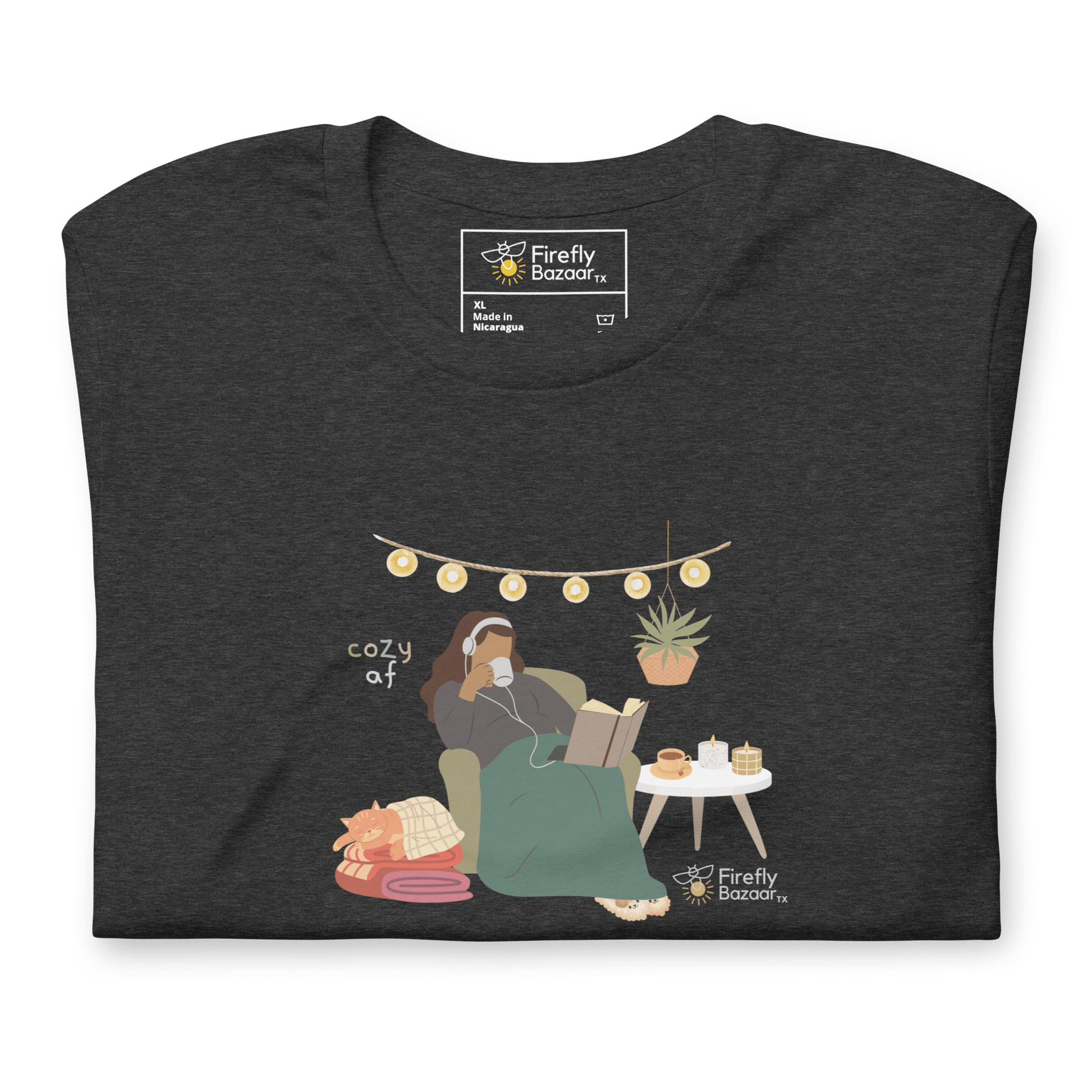 Cozy AF Tee - FireflyBazaarTX