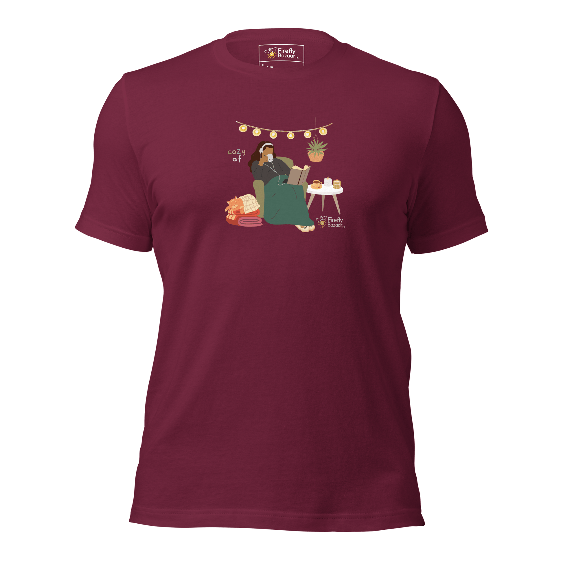 Cozy AF Tee - FireflyBazaarTX