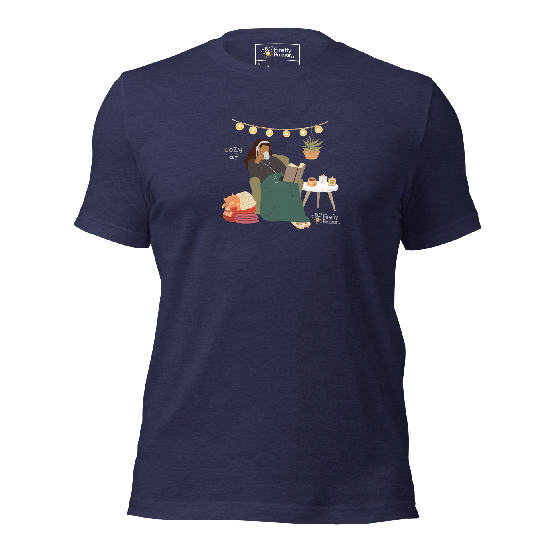 Cozy AF Tee - FireflyBazaarTX