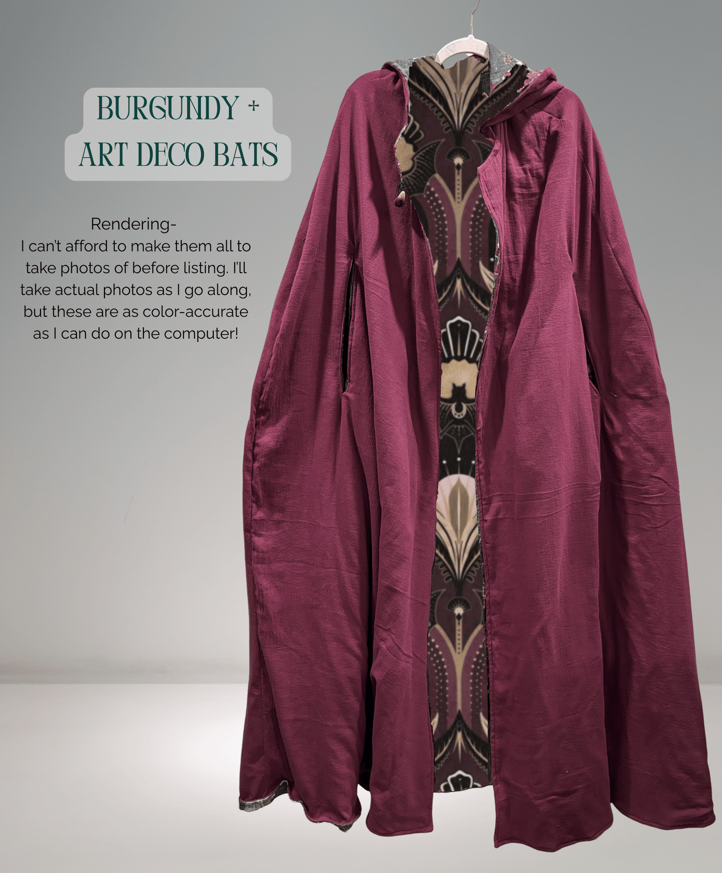 Custom Cotton Cloak - FireflyBazaarTX