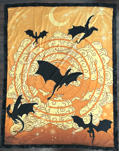 Custom Grownup Blankies - Bookish Collection, Minky Blanket - FireflyBazaarTX
