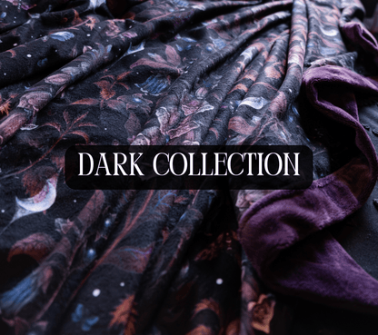 Custom Grownup Blankies - Dark Collection, Minky Blanket - FireflyBazaarTX
