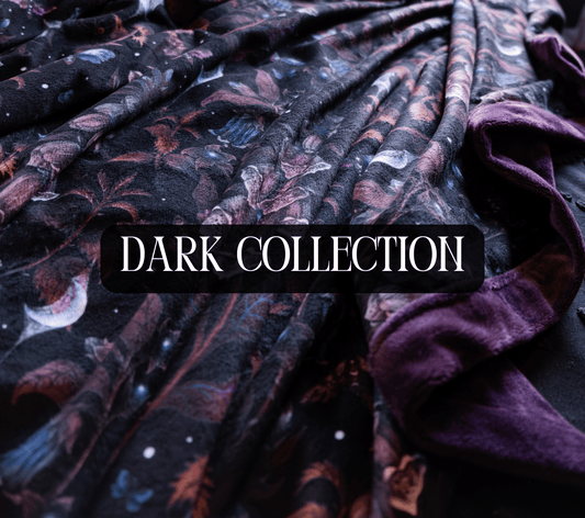Custom Grownup Blankies - Dark Collection, Minky Blanket - FireflyBazaarTX