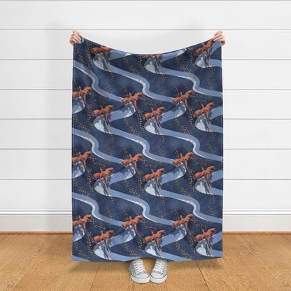 Custom Grownup Blankies - Dragon Collection, Minky Blanket - FireflyBazaarTX