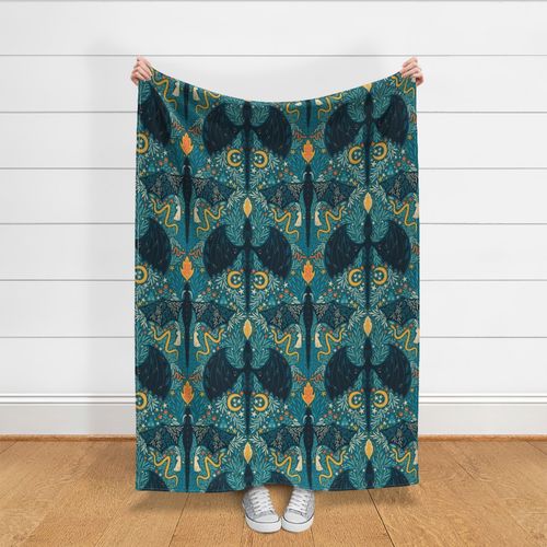 Custom Grownup Blankies - Dragon Collection, Minky Blanket - FireflyBazaarTX