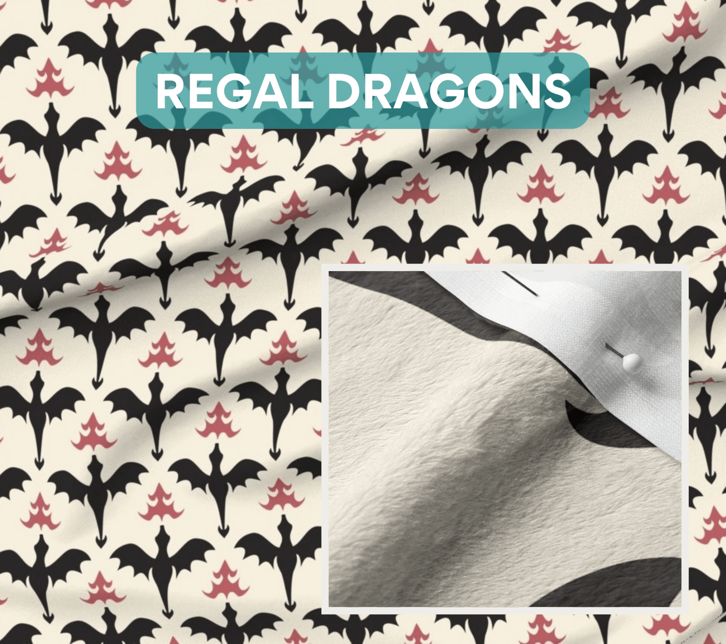 Custom Grownup Blankies - Dragon Collection, Minky Blanket - FireflyBazaarTX