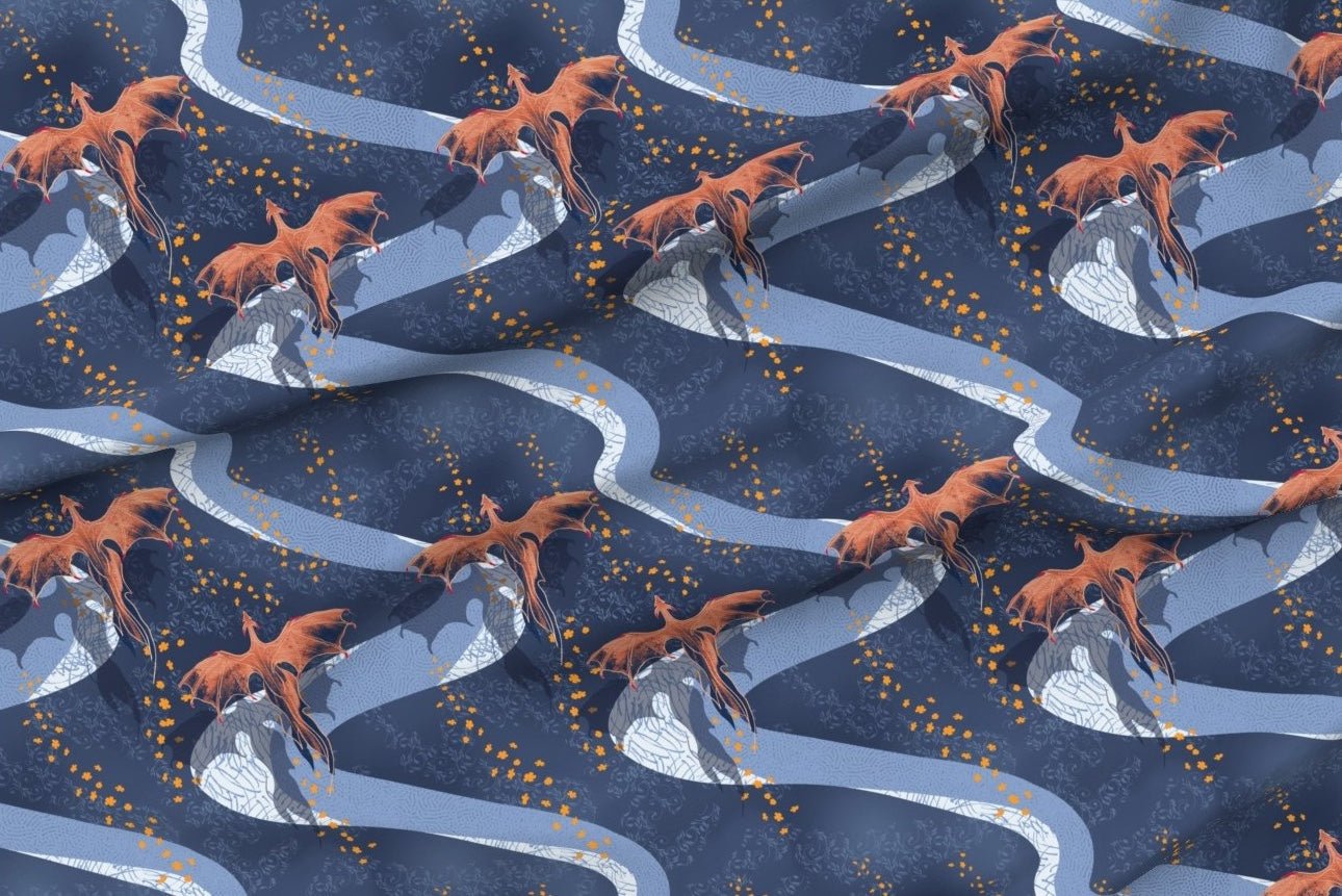 Custom Grownup Blankies - Dragon Collection, Minky Blanket - FireflyBazaarTX