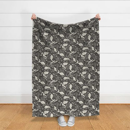 Custom Grownup Blankies - Dragon Collection, Minky Blanket - FireflyBazaarTX