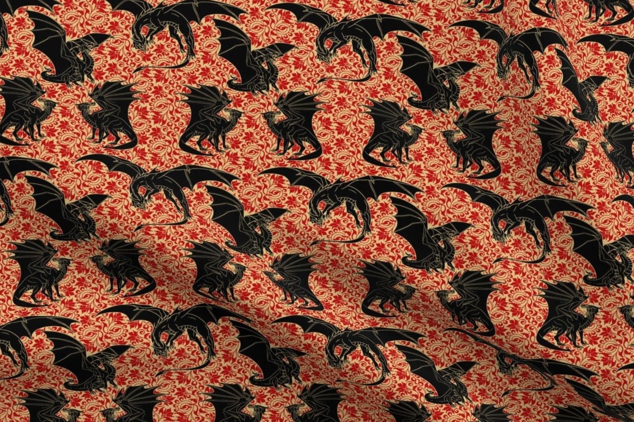 Custom Grownup Blankies - Dragon Collection, Minky Blanket - FireflyBazaarTX