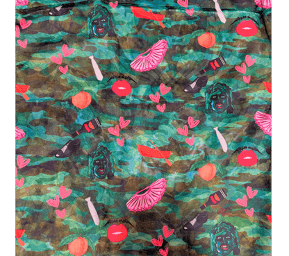 Custom Grownup Blankies - Eclectic, Minky Blanket - FireflyBazaarTX
