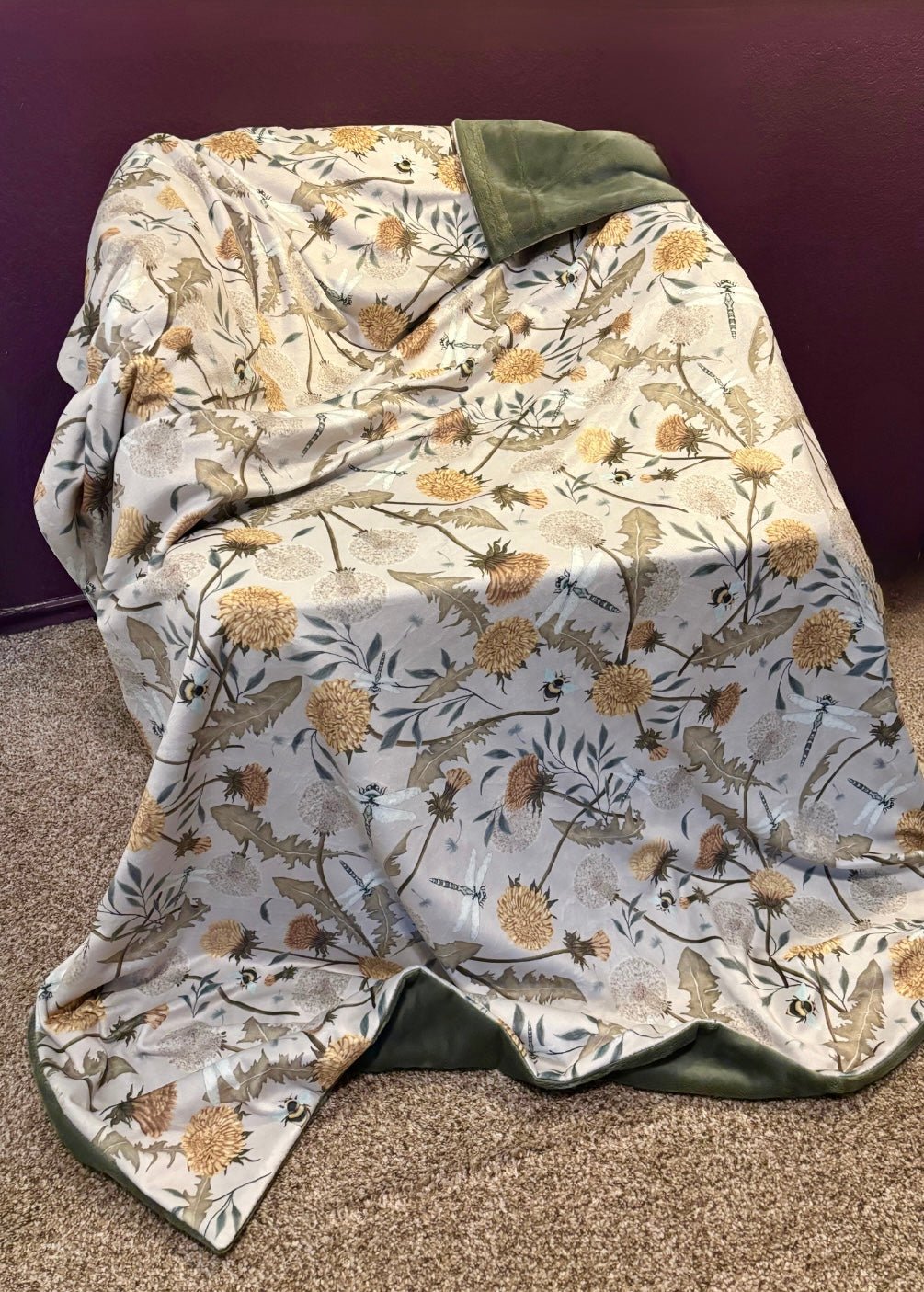Custom Grownup Blankies - Light Collection, Minky Blanket - FireflyBazaarTX