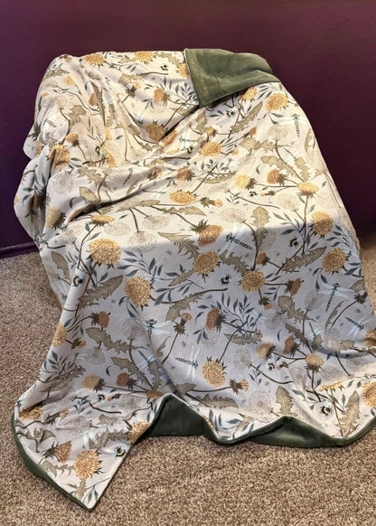 Custom Grownup Blankies - Light Collection, Minky Blanket - FireflyBazaarTX