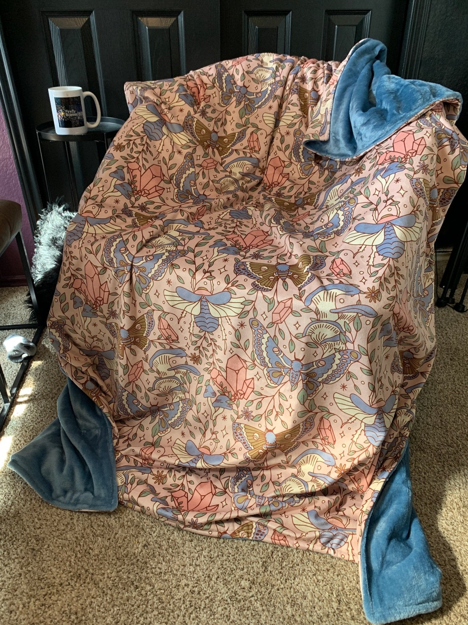 Custom Grownup Blankies - Light Collection, Minky Blanket - FireflyBazaarTX