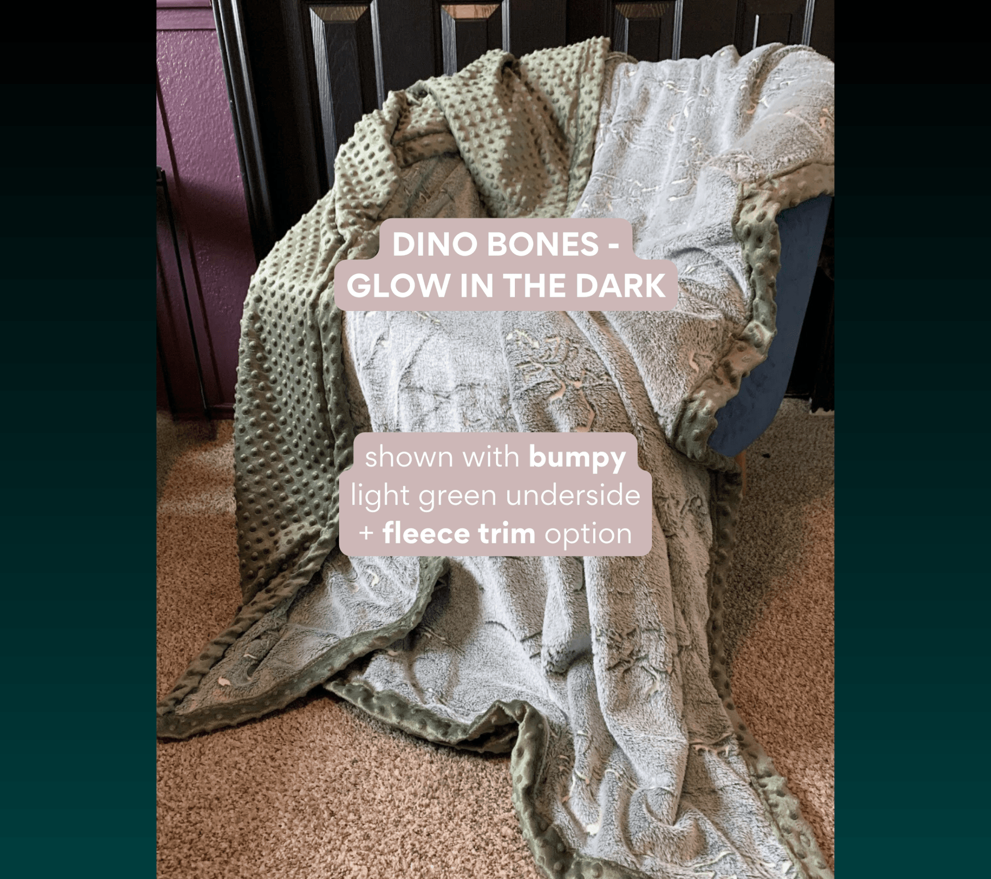 Custom Grownup Blankies - Light Collection, Minky Blanket - FireflyBazaarTX