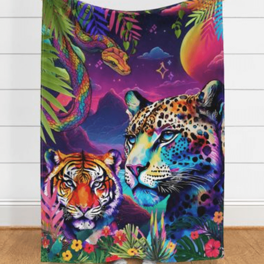 Custom Grownup Blankies - Nostalgia Collection, Minky Blanket - FireflyBazaarTX