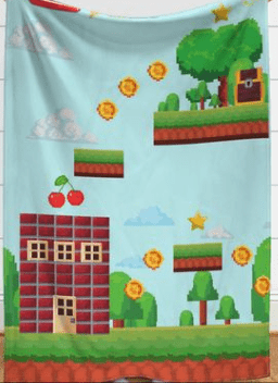Custom Grownup Blankies - Nostalgia Collection, Minky Blanket - FireflyBazaarTX