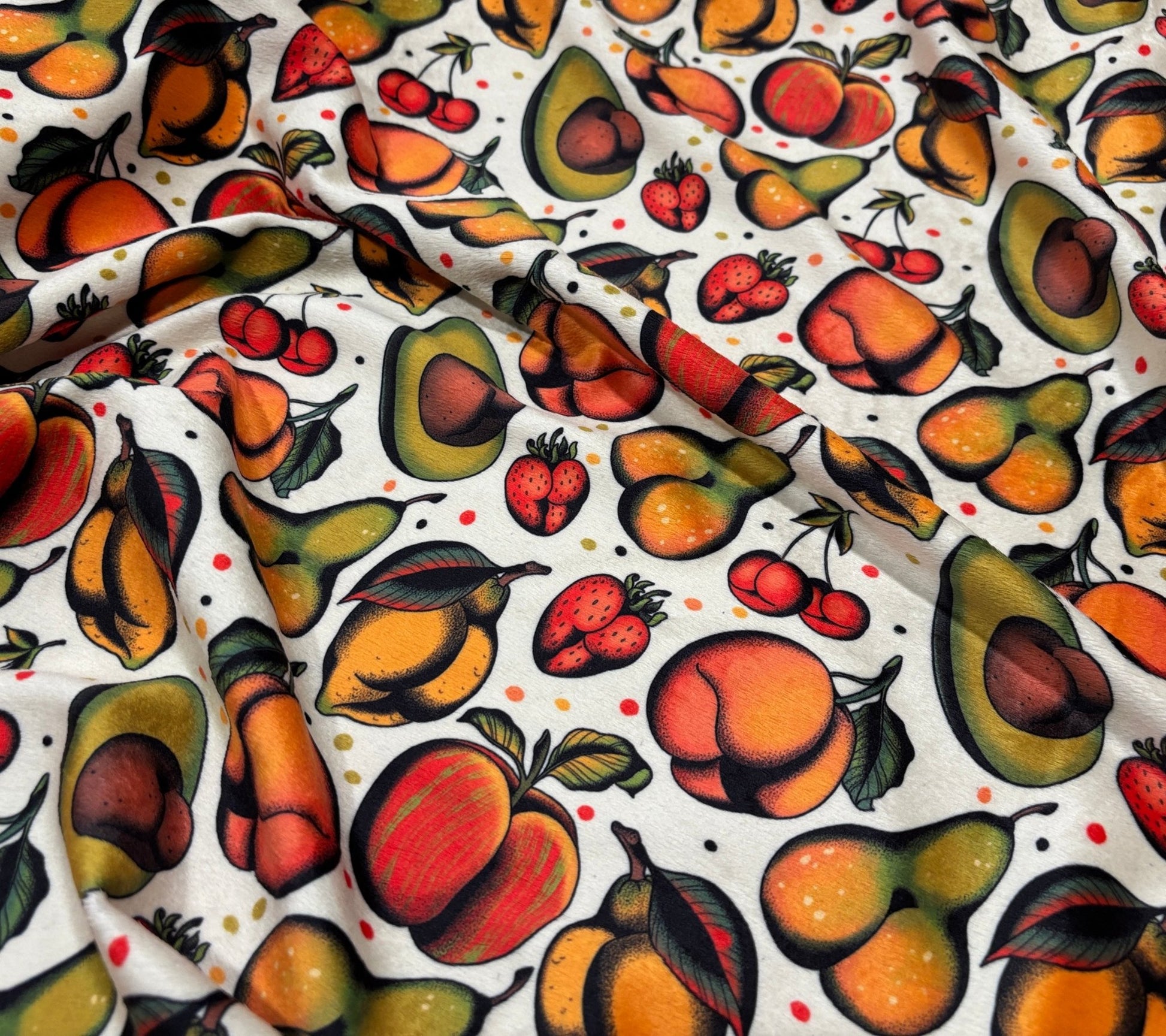 Custom Grownup Blankies - Spicy Collection Minky Blanket - FireflyBazaarTX