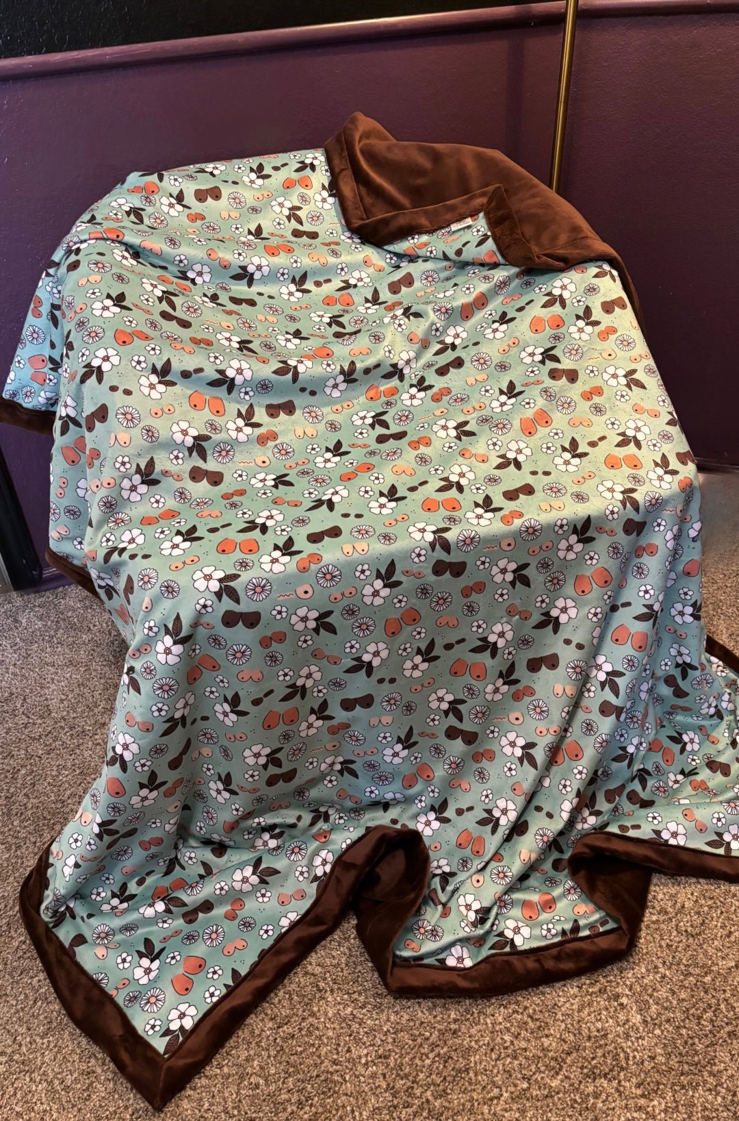 Custom Grownup Blankies - Spicy Collection Minky Blanket - FireflyBazaarTX