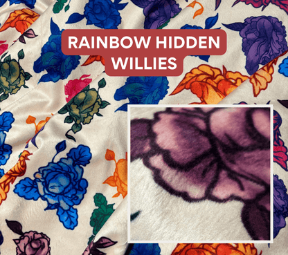 Custom Grownup Blankies - Spicy Collection Minky Blanket - FireflyBazaarTX