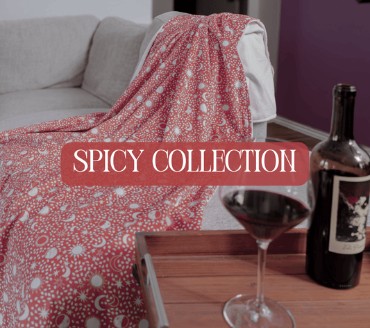 Custom Grownup Blankies - Spicy Collection Minky Blanket - FireflyBazaarTX