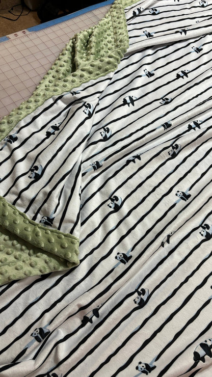 Custom Grownup Blankies - You Choose the Print, Minky Blanket - FireflyBazaarTX