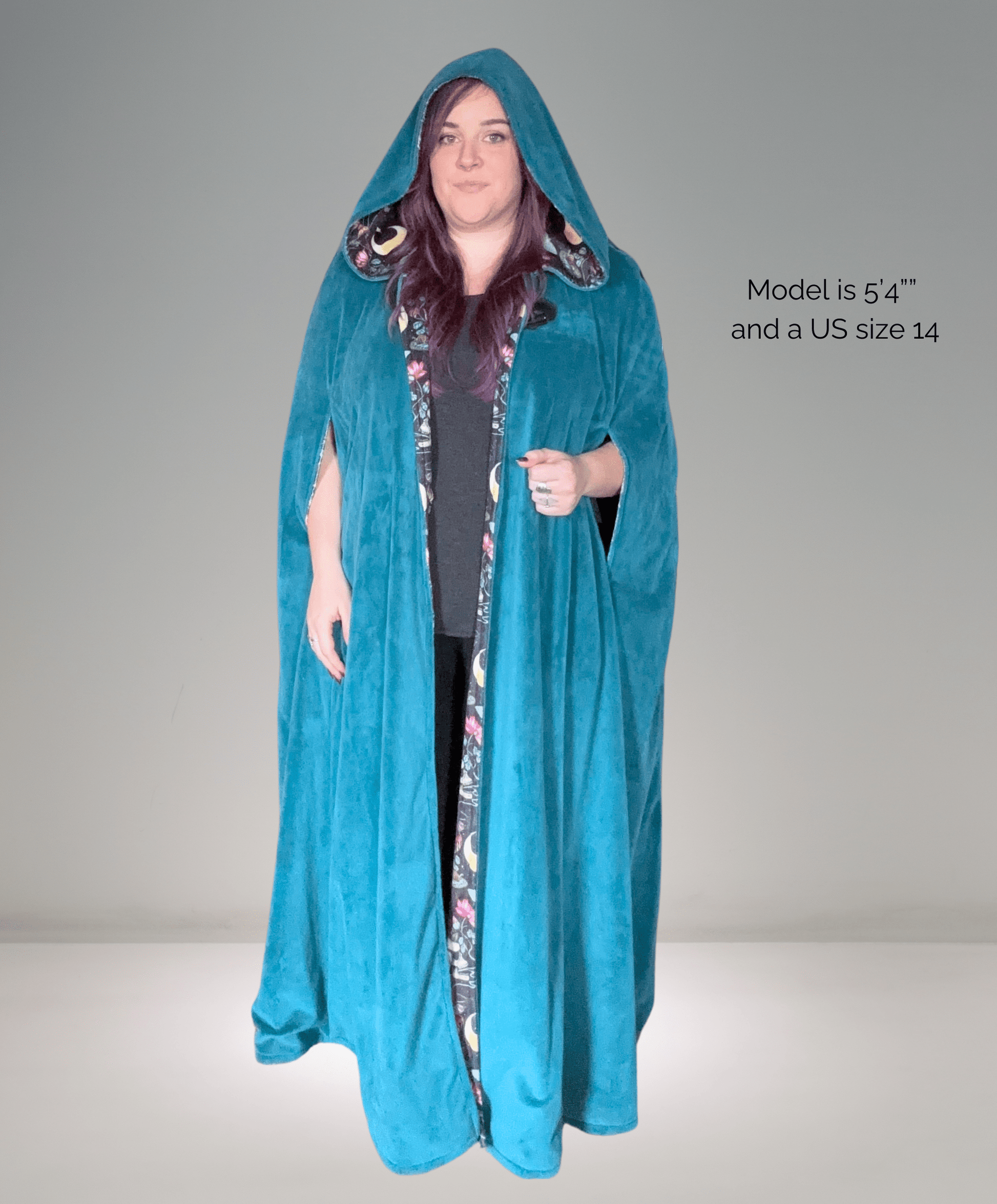 Deluxe Minky Cloak - Customizable Hooded Cape - FireflyBazaarTX
