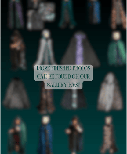 Deluxe Minky Cloak - Customizable Hooded Cape - FireflyBazaarTX