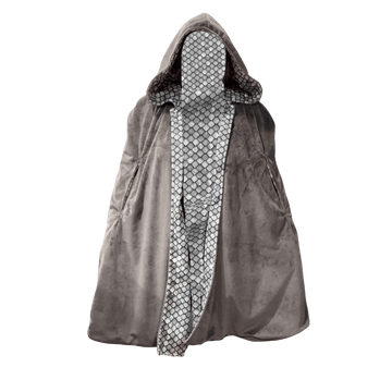 Bibiy【MELINDA CAPE】 Deluxe Minky Cloak - Customizable Hooded Cape – FireflyBazaarTX