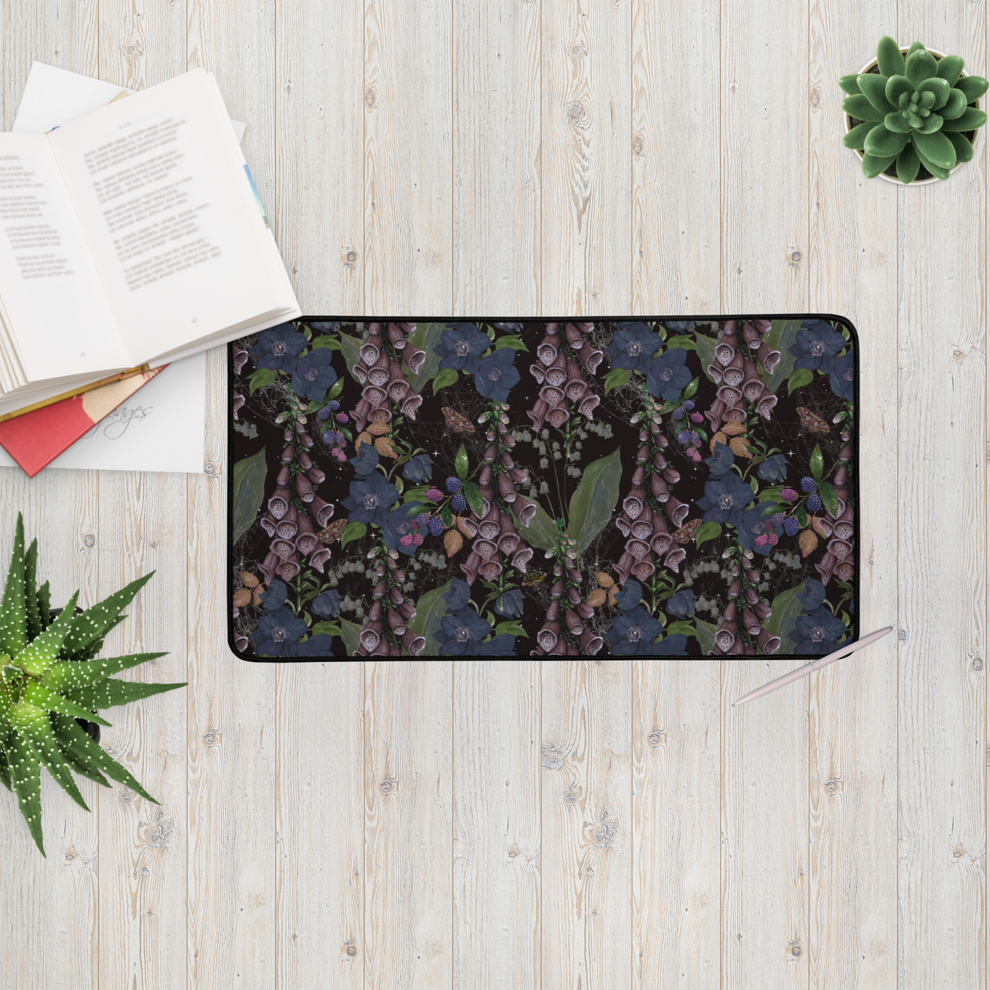 Desk mat - Poison Garden