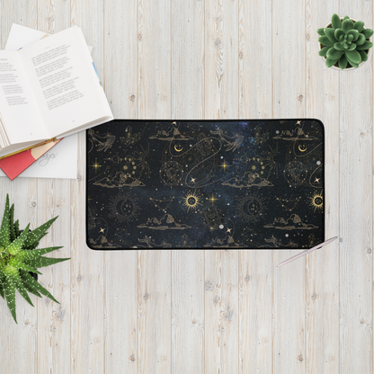Celestial Night Sky Desk mat