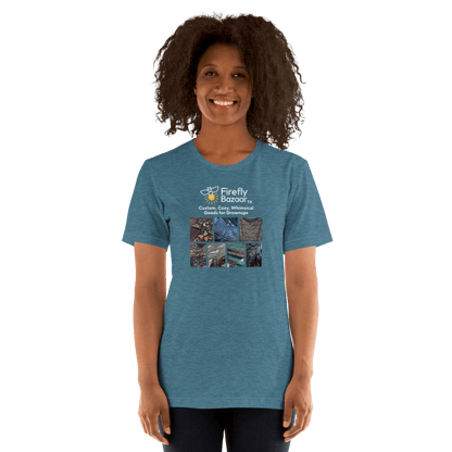 Firefly Bazaar Print Grid T-shirt - FireflyBazaarTX