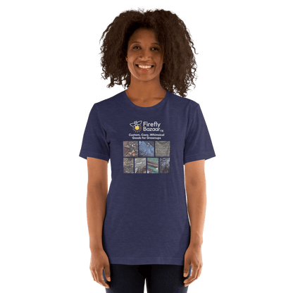 Firefly Bazaar Print Grid T-shirt - FireflyBazaarTX