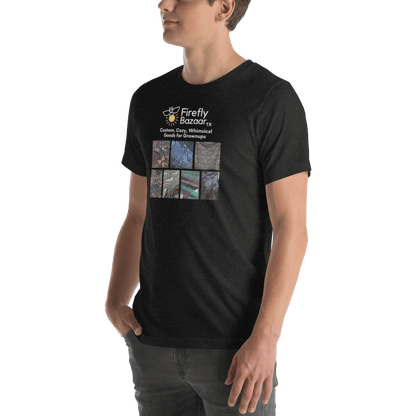 Firefly Bazaar Print Grid T-shirt - FireflyBazaarTX