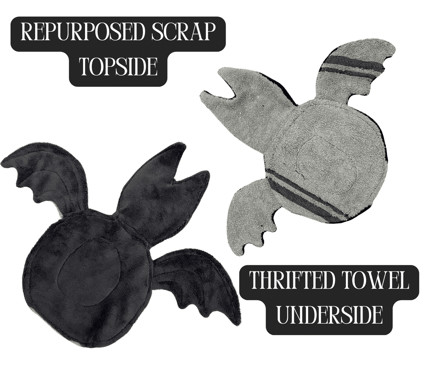 Floor Bat - Handmade Scrap Upcycled Floor Towel Spill Cleanup Rag - FireflyBazaarTX