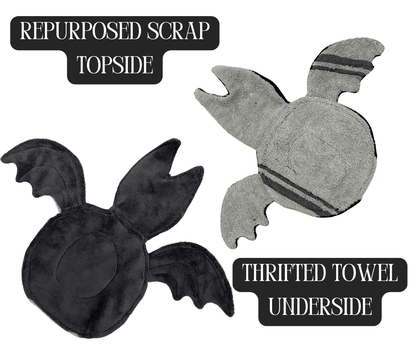 Floor Bat - Handmade Scrap Upcycled Floor Towel Spill Cleanup Rag - FireflyBazaarTX