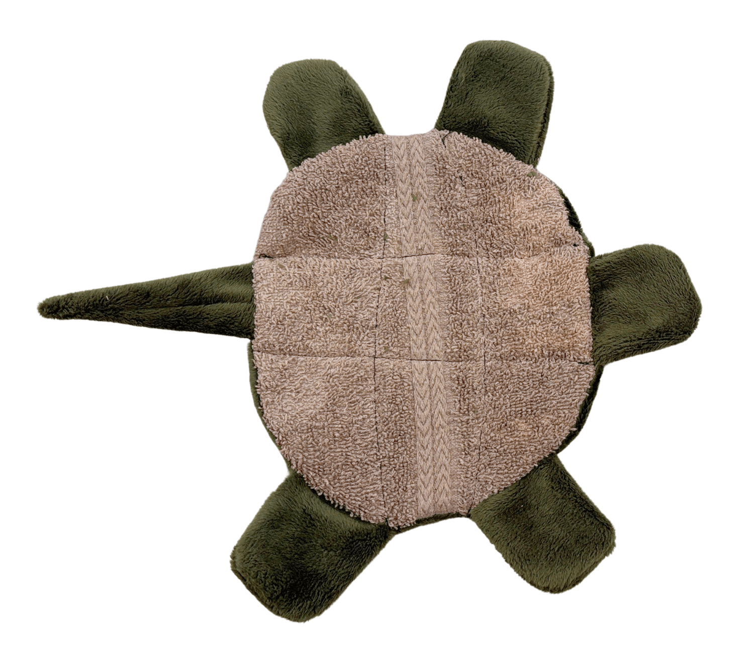 Floor Turtle - Handmade Scrap Upcycled Floor Towel Spill Cleanup Rag - FireflyBazaarTX