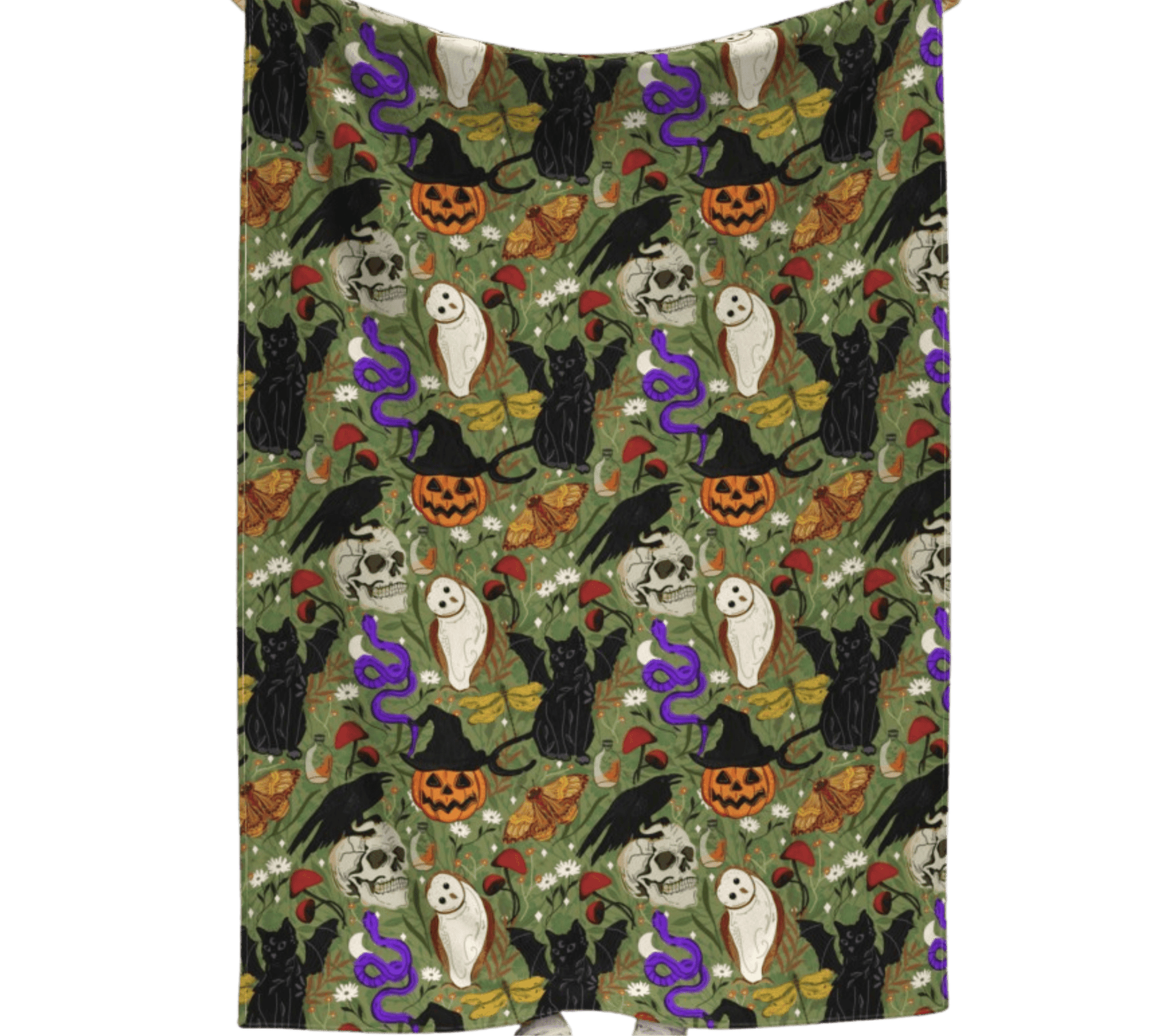Halloween Collection - Curated Prints for Custom Grownup Blankies - FireflyBazaarTX