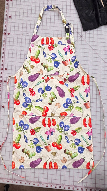 Handmade Cotton Apron - FireflyBazaarTX