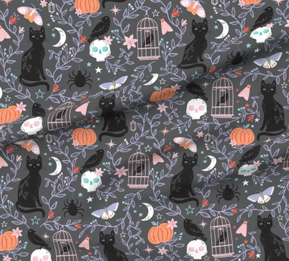 Custom Grownup Blankies - Halloween Collection, Minky Blanket