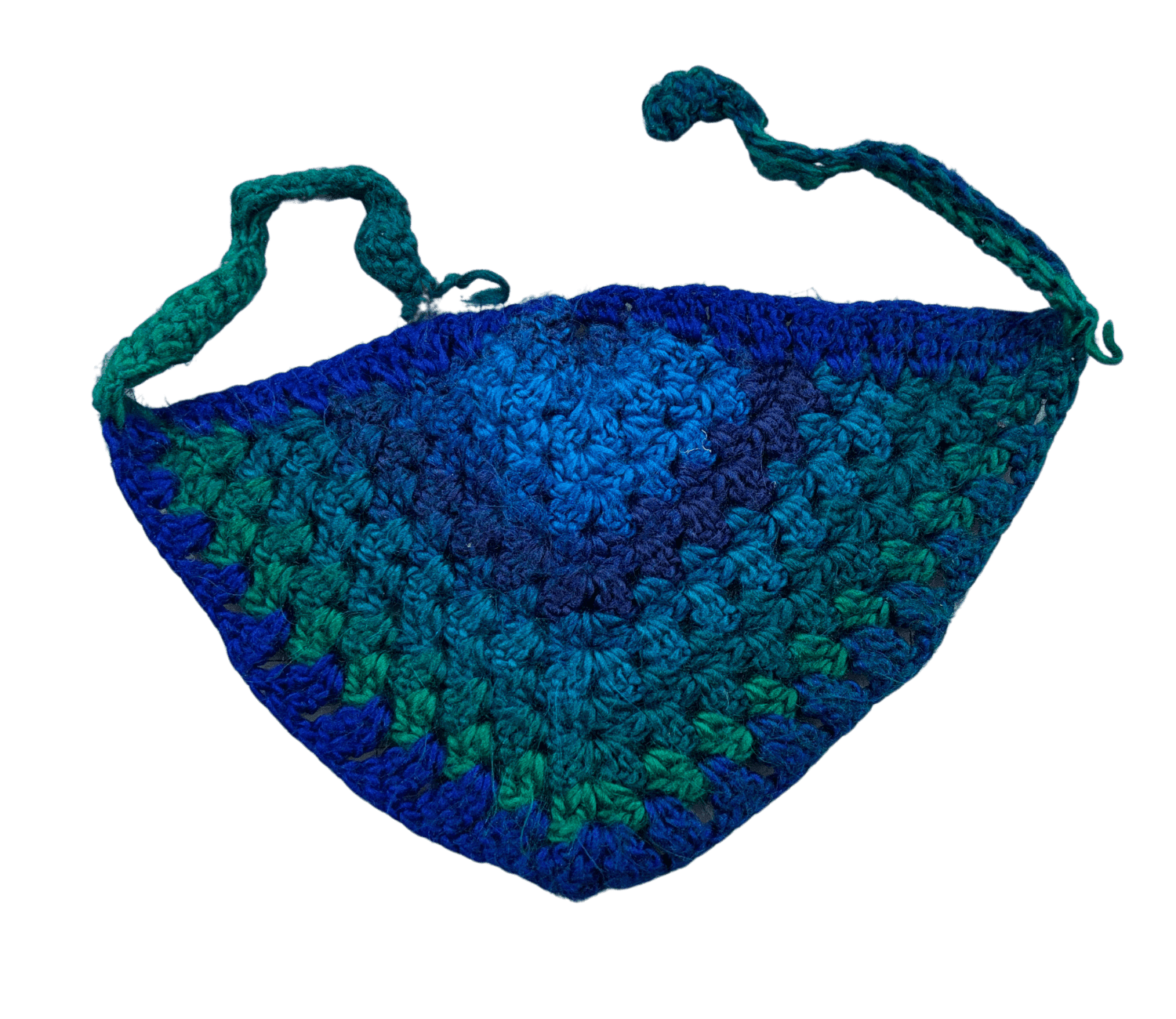 Kid - Made Crocheted Bandanas - Handmade headband, headcovering - FireflyBazaarTX