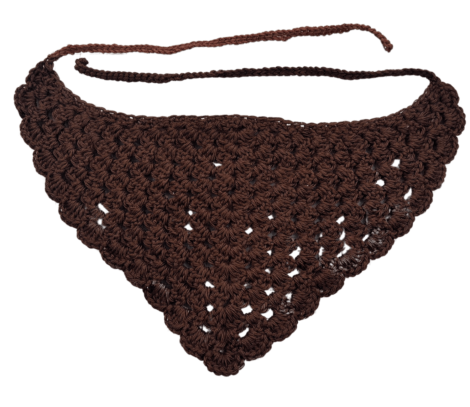 Kid - Made Crocheted Bandanas - Handmade headband, headcovering - FireflyBazaarTX