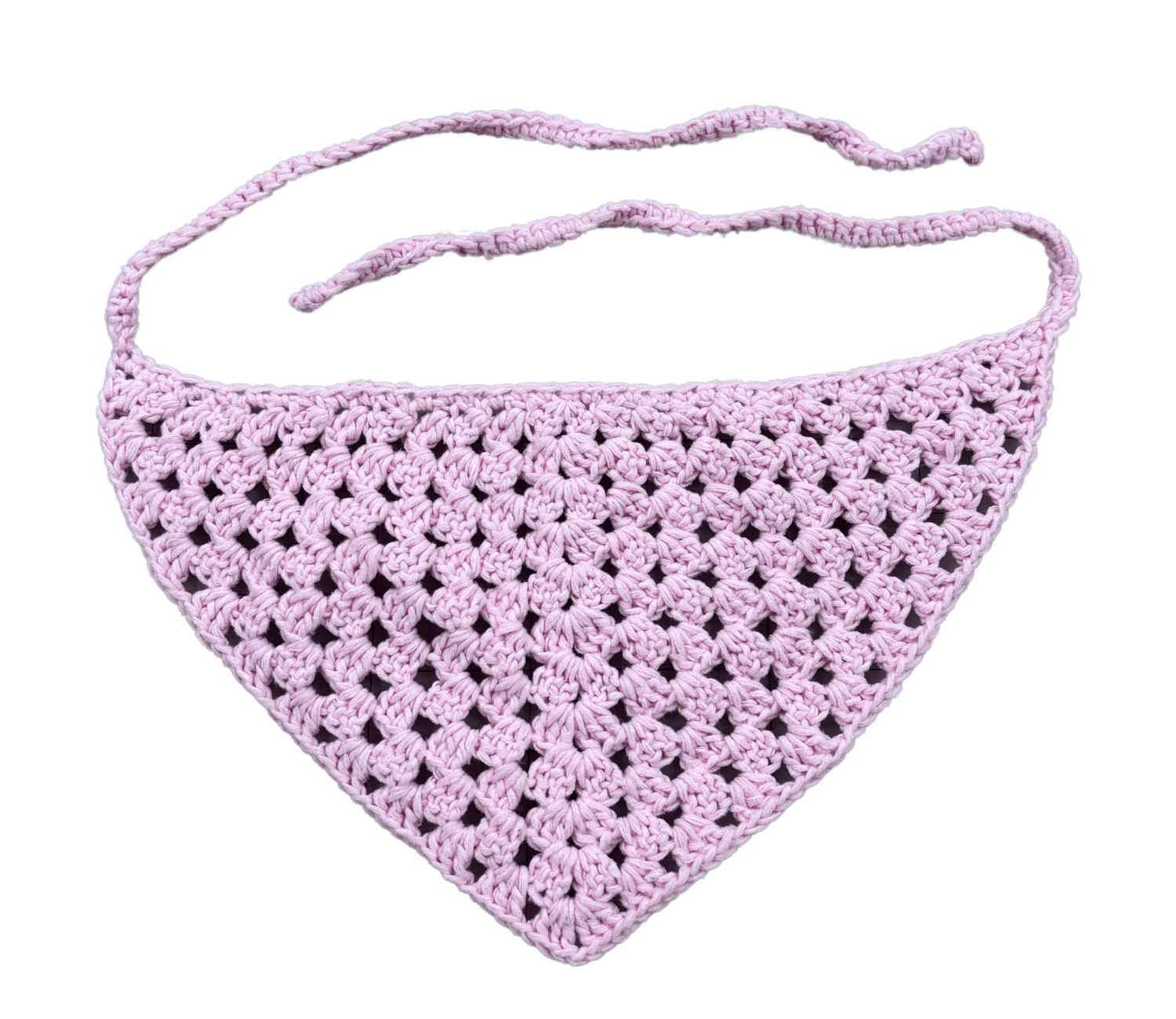 Kid - Made Crocheted Bandanas - Handmade headband, headcovering - FireflyBazaarTX