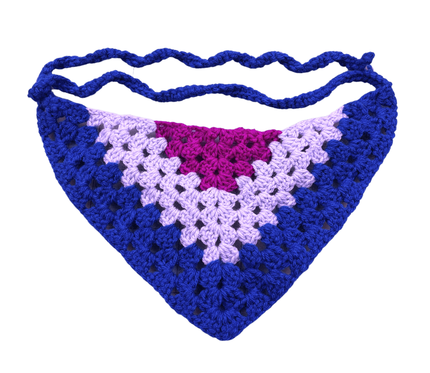 Kid - Made Crocheted Bandanas - Handmade headband, headcovering - FireflyBazaarTX