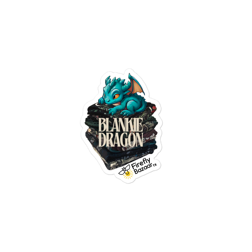 Blankie Dragon Vinyl Sticker