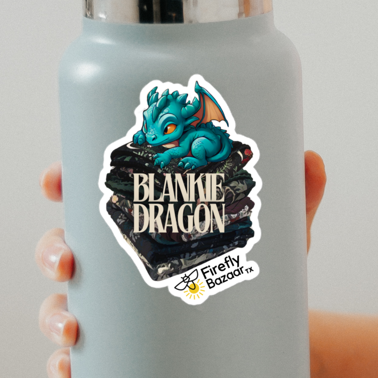 Blankie Dragon Vinyl Sticker