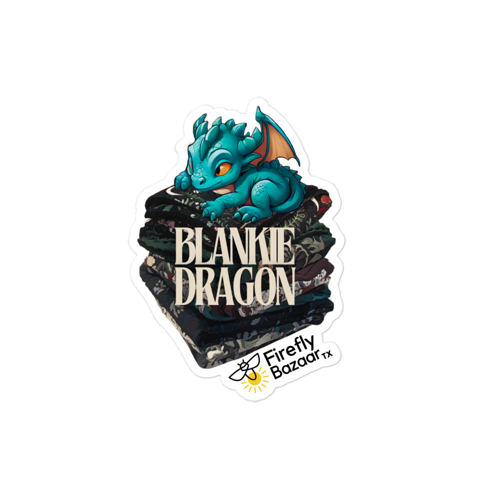 Blankie Dragon Vinyl Sticker