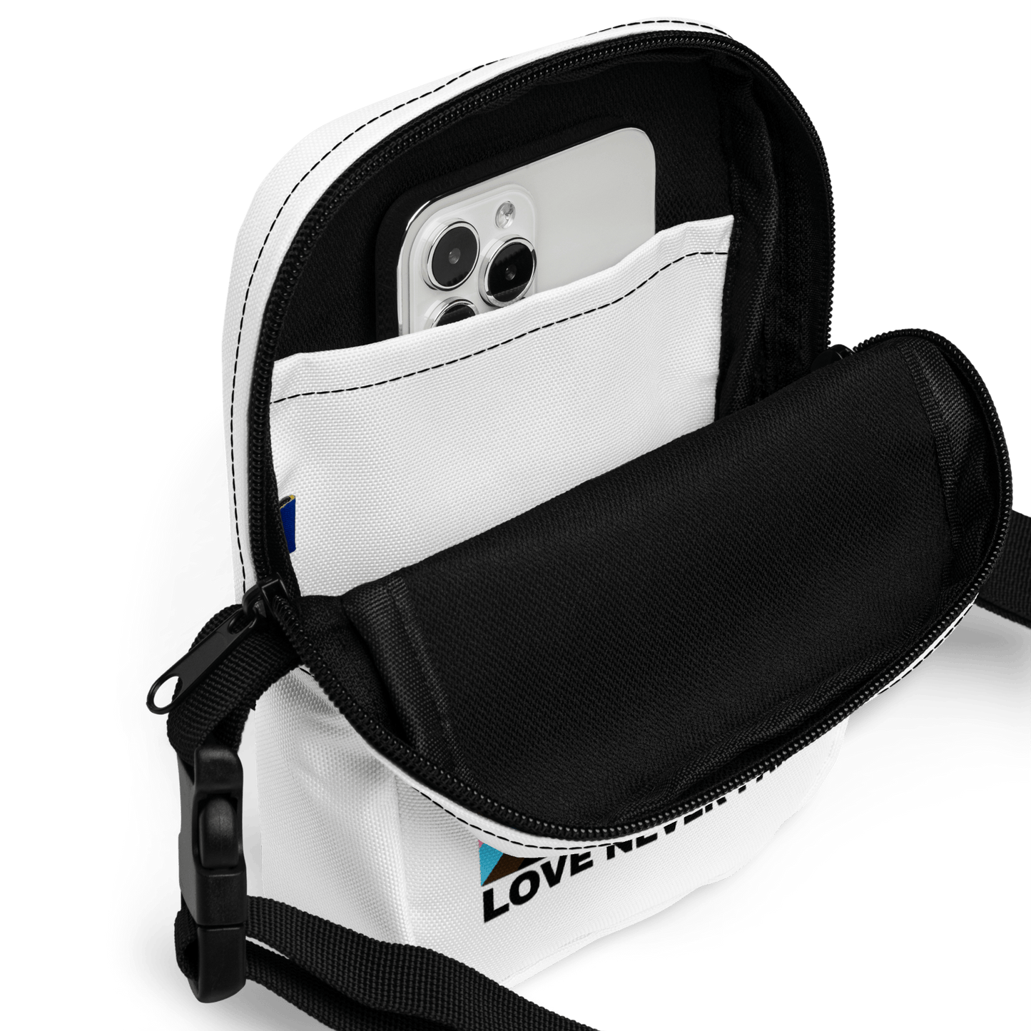 Love Never Fails Crossbody Bag - FireflyBazaarTX